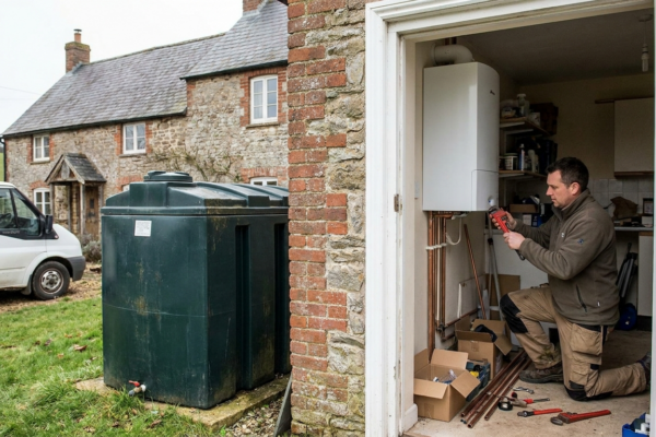 Heat pump grant rise eases oil boiler switch for UK homes