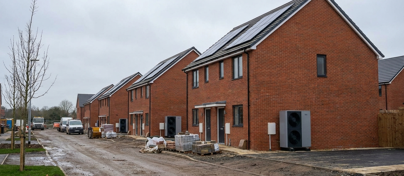 Mandatory heat pumps and solar on all new homes from 2028