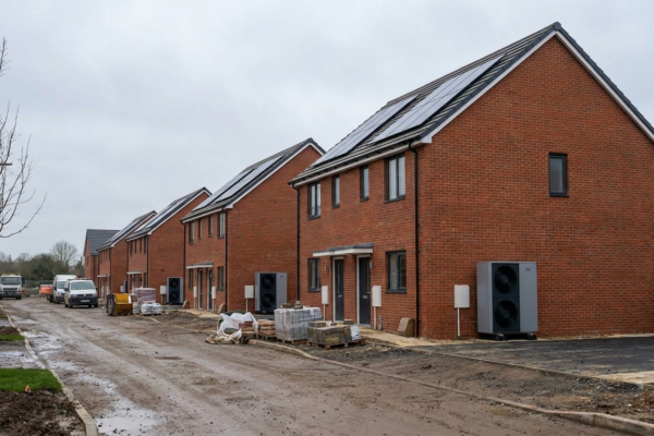 Mandatory heat pumps and solar on all new homes from 2028