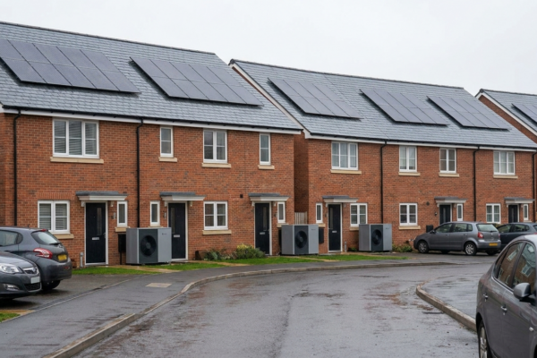 New homes in England must now include solar panels and heat pumps