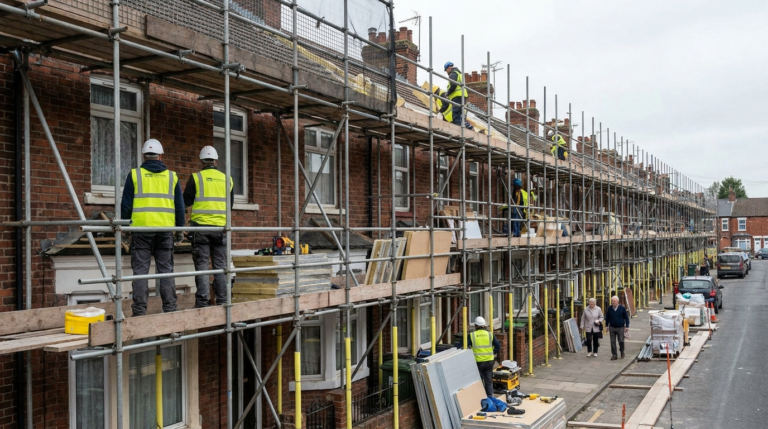 Place-based retrofit guidance shifts focus from single homes to whole streets