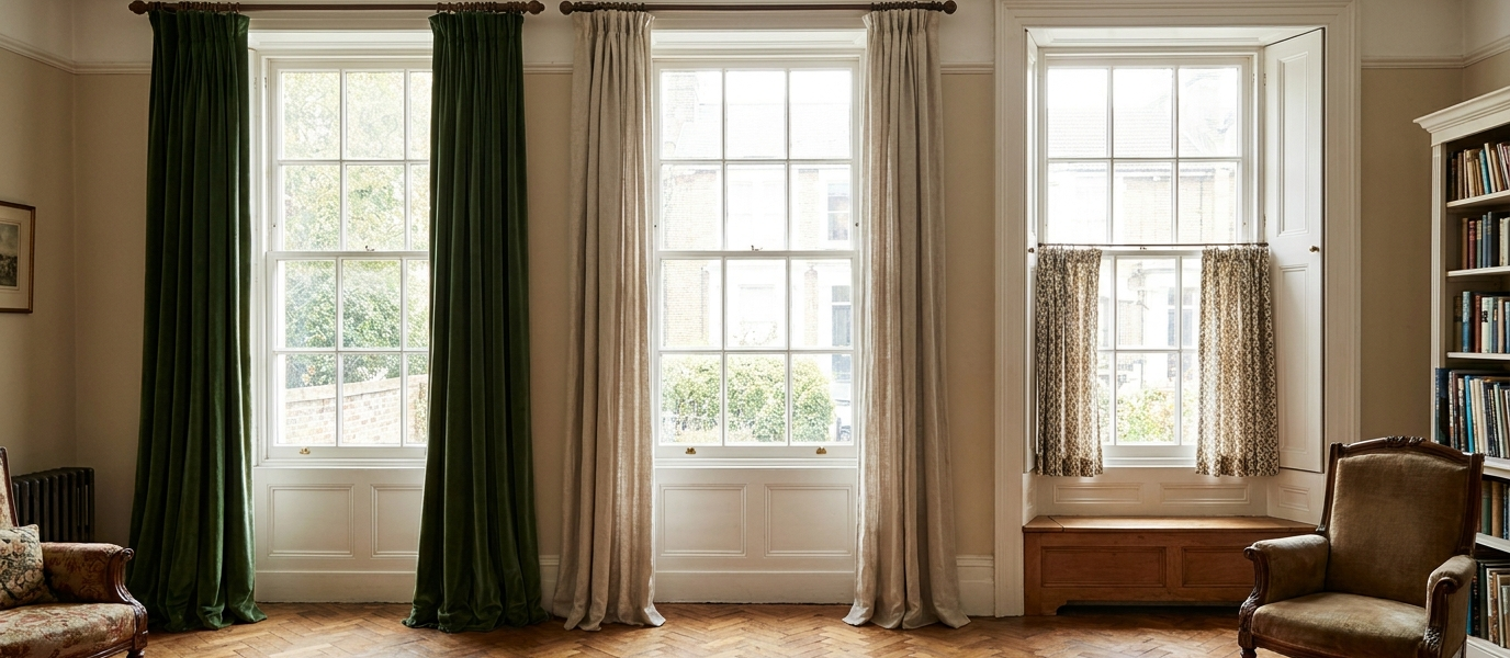 Curtain Length Floor Puddle Or Sill