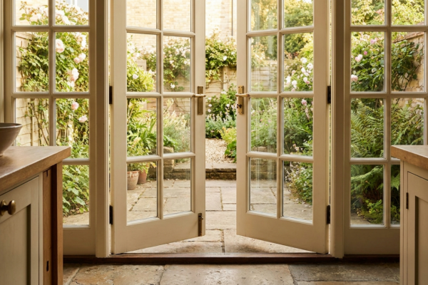 French Doors Done Properly From Frame To Furniture