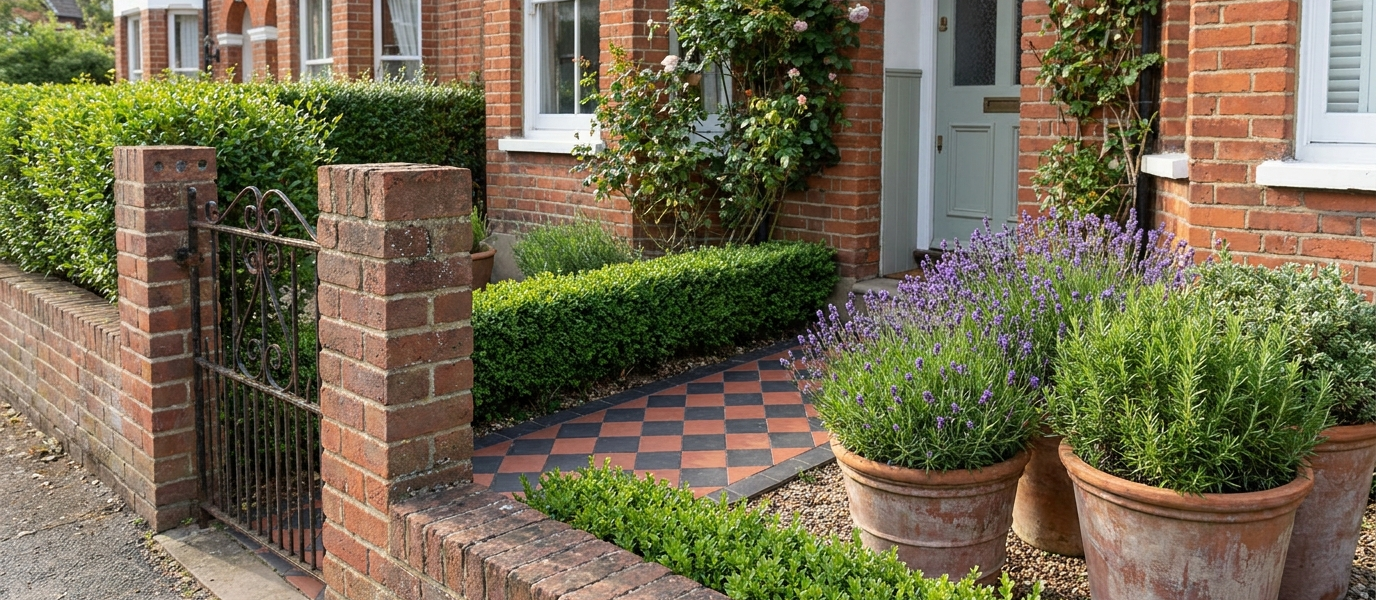 Front Garden Makeover Ideas When You Cannot Touch The Paving
