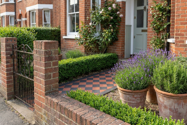 Front Garden Makeover Ideas When You Cannot Touch The Paving