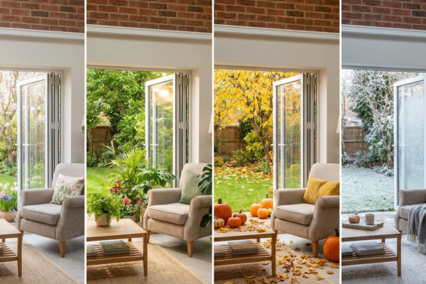 Garden Room Transitions Through The Seasons