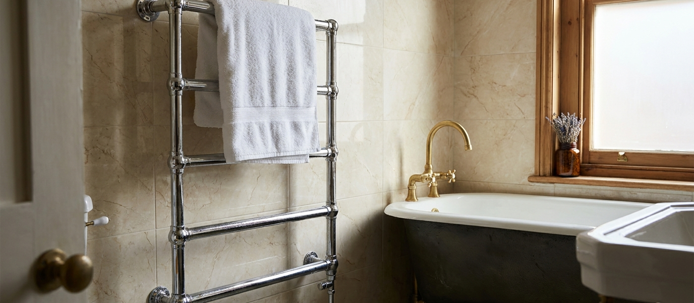 Heated Towel Rails And The Small Comforts Of A Good Bathroom