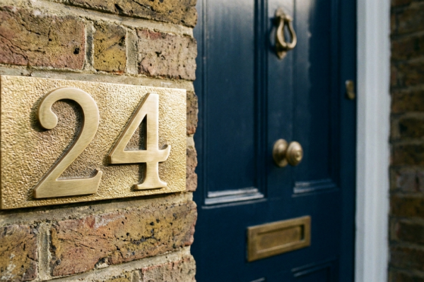 House Numbers That Stop People Squinting From The Pavement