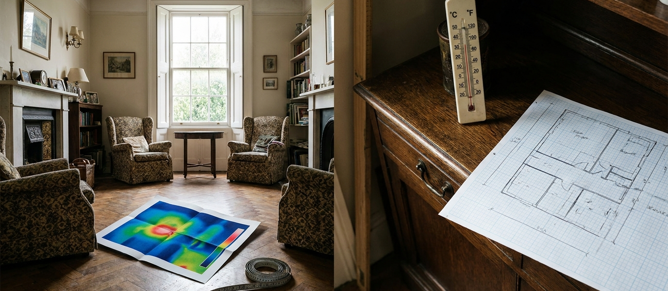 How To Find The Cold Spot In Your Living Room