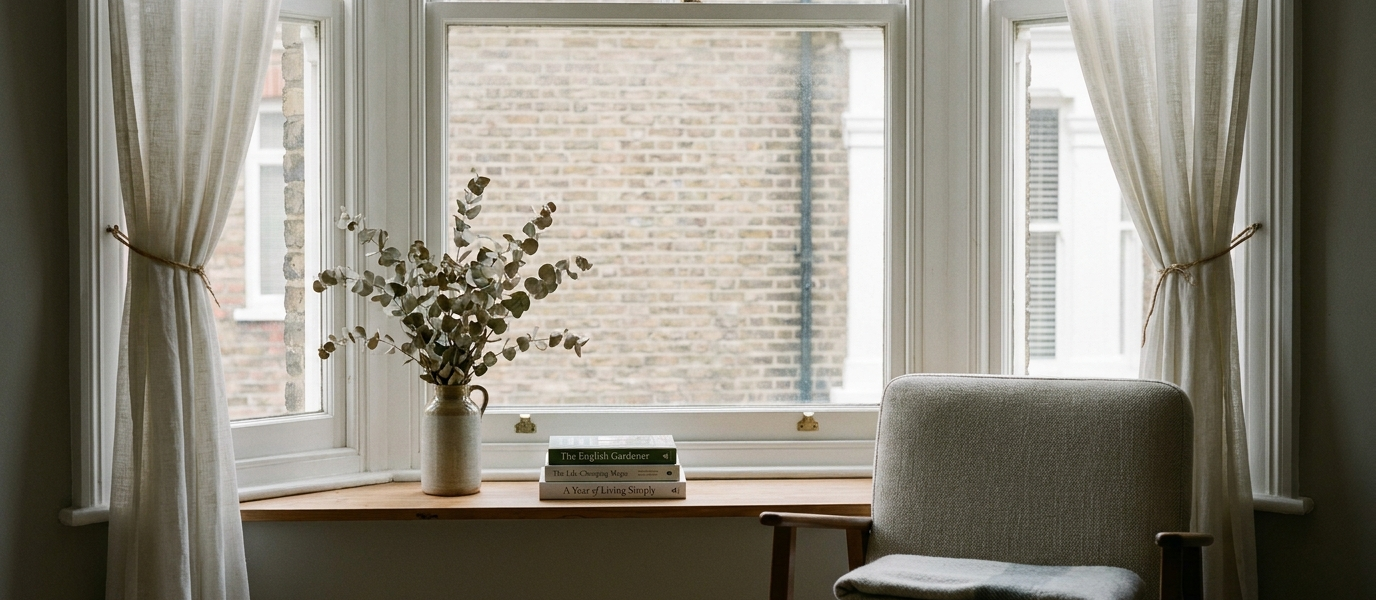January Declutter Around The Windows