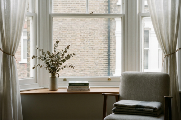 January Declutter Around The Windows