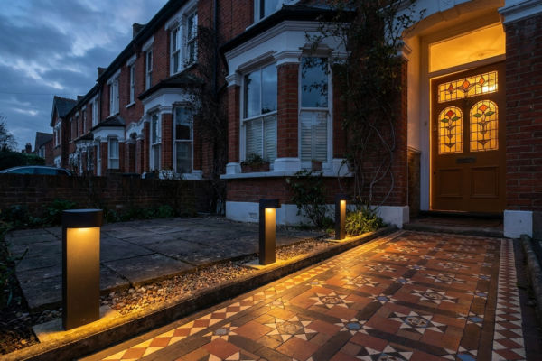 Path Lighting That Flatters A House At Night