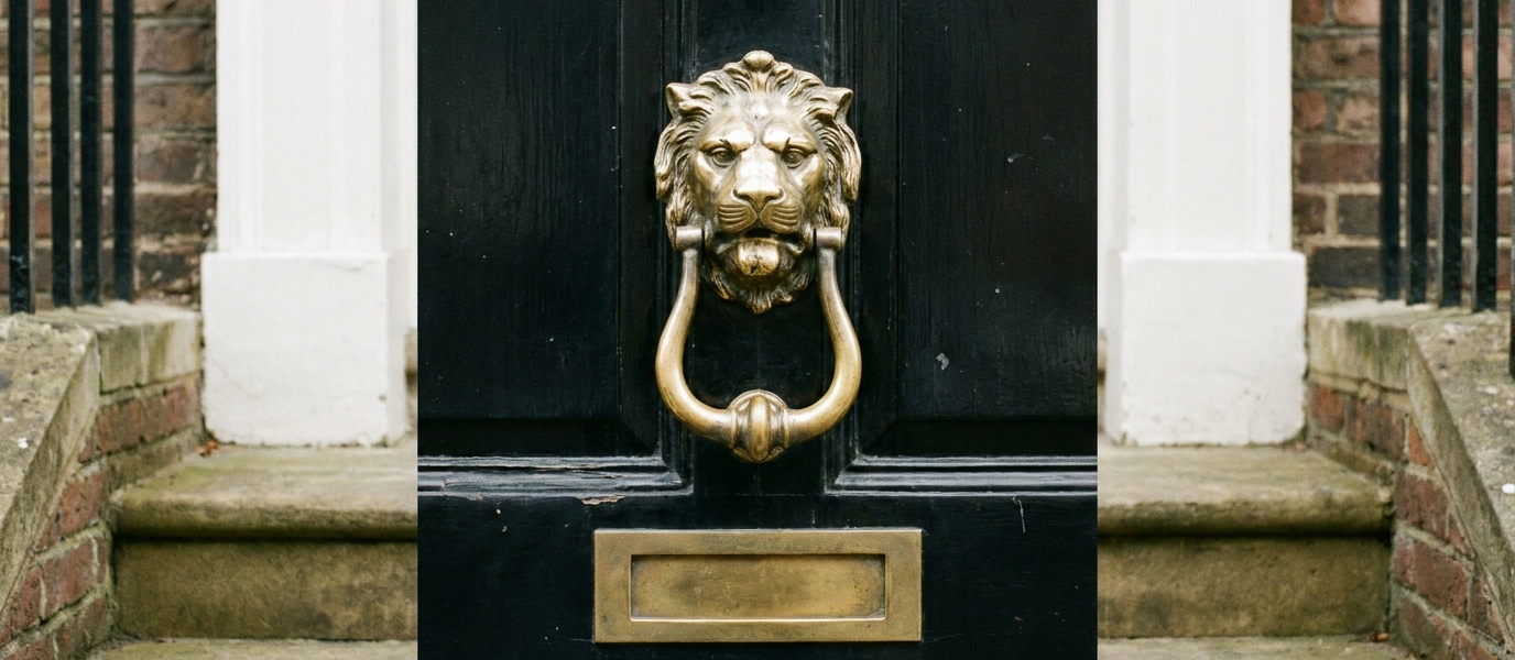 Period Door Knockers And The Small Details Visitors Notice