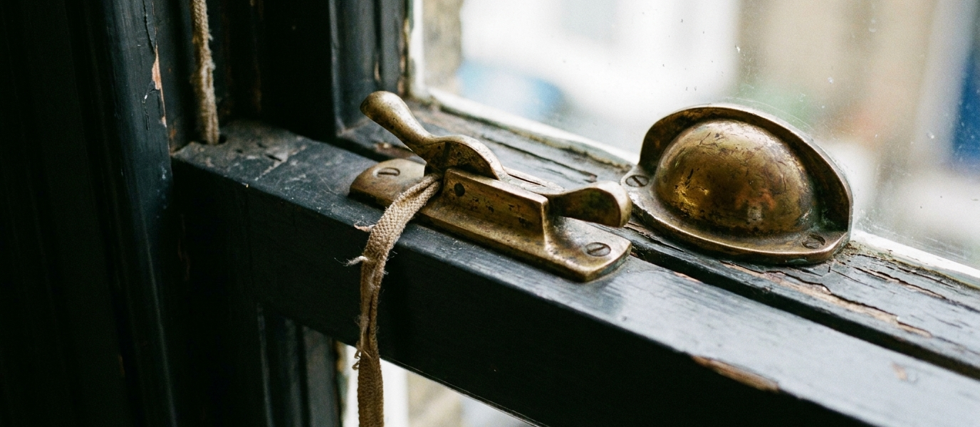 Period Sash Hardware Brass Bronze And The Detail Nobody Photographs