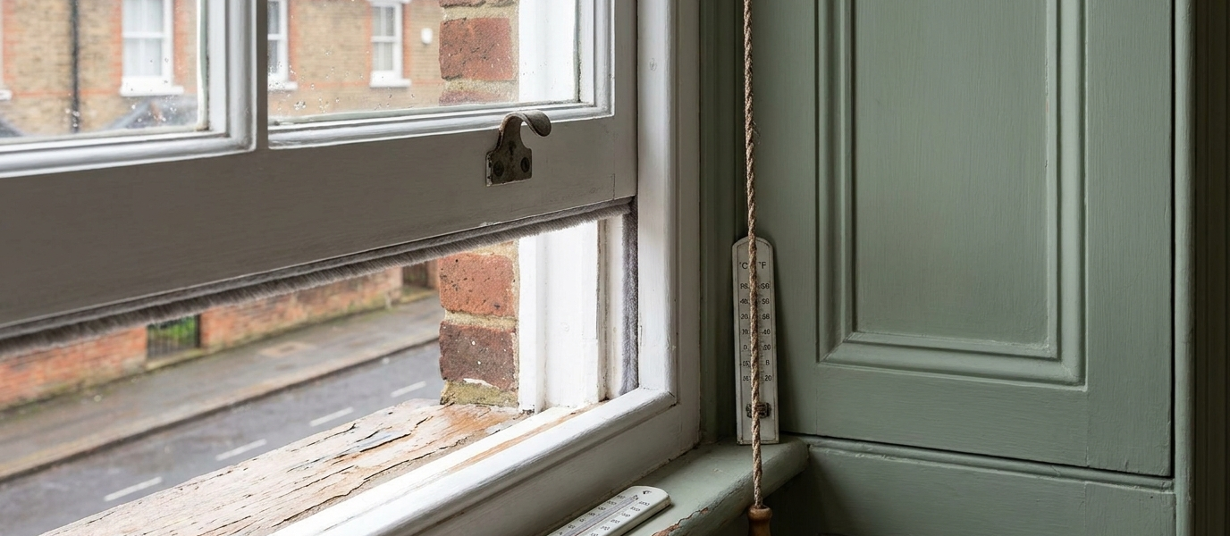 Sash Window Draught Fixes That Do Not Touch The Frame