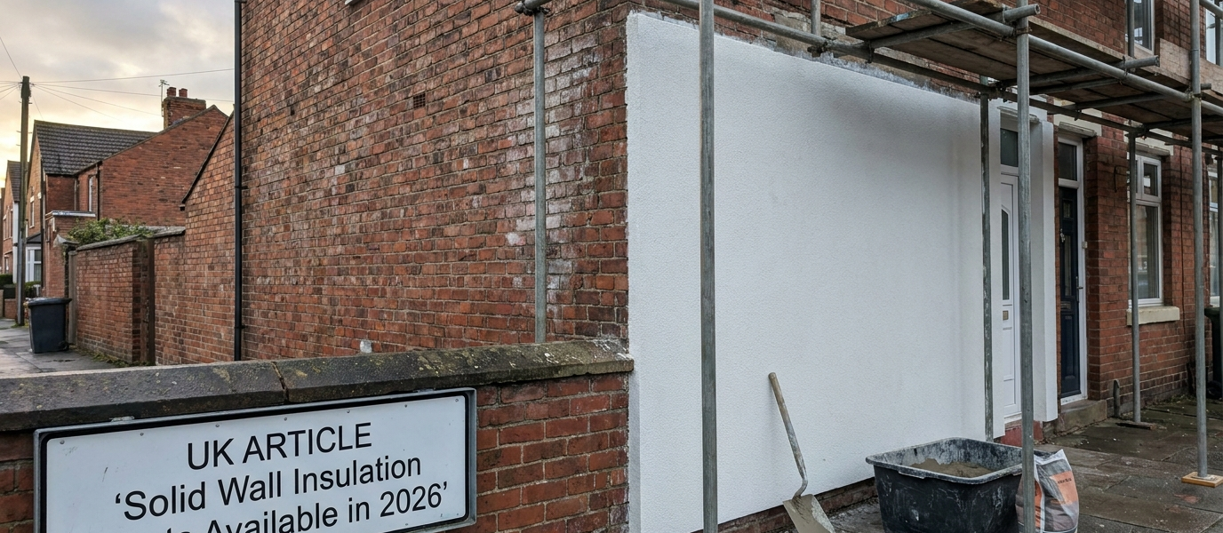 Solid Wall Insulation Grants Available In 2026