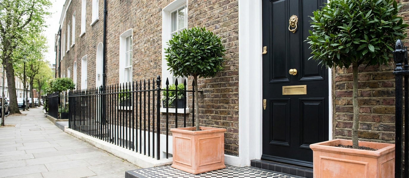 The Bold Black Front Door