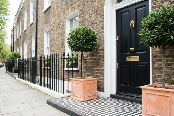 The Bold Black Front Door
