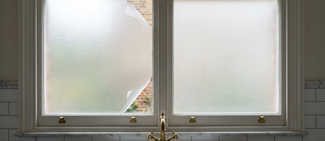 Window Film Or Frosted Glass And When Each One Wins