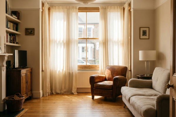 Working With Bright South Facing Windows
